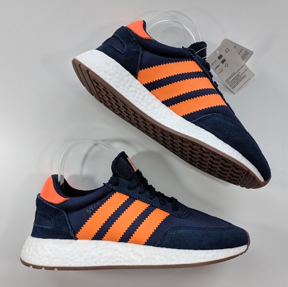 Adidas I-5923 COLLEGIATE NAVY/GUM NWOB - Picture 2 of 7